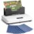 OFFNOVA Thermal Binding Machine 500 Sheets Capacity, No Preheat, Air Cooling, Book Binder Machine with 10 Binding Covers, A4/A5/Letter Size Business Documents, Office and Homeschool Projects