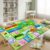 OGPJKEQR Alphabet Carpet – 5×7 Ft Alphabet Number ABC Rugs for Kids Playroom, Classroom, Nursery – Non-Slip, Washable Floor Mat with Animals, Seasons, Colors, Fruits Design, Green
