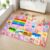 OGPJKEQR Kids Rug for Bedroom, 3×5 Feet Educational ABC Area Rug for Classroom, Non-Slip Alphabet Learning Carpet with Numbers Animals Seasons Fruits,Playroom Indoor Floor Mat