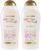 OGX Extra Strength Damage Remedy + Coconut Miracle Oil Shampoo for Dry,Frizzy or Coarse Hair,Hydrating & Flyaway Taming Shampoo,Paraben-Free,Sulfate-Free Surfactants,25.4 Fl Oz,(Pack of 2)