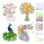 Ohmique Paper Quilling Kit – Paper Quilling Kit for Beginner Adults,DIY Set with Quilling Paper Strips 5mm, Filigree Paper Tools, 4 Patterns Flowers,Peacock,Unicon DIY Craft