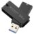 Ohm (OHM) PCGEAR USB3.1 Gen1 (USB3.0) Flash Memory 64GB Black | Ohm Electric PC-MAS64G-K 01-3935
