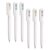 OHPHCALL 6pcs Colorful Hourglass Gel Ink Pens with Plastic Barrel and Ergonomic Grip for Smooth Writing Office Writing Tools and College Essentials