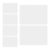 OHPHCALL 6pcs Whiteboard Drawing Boards for Classroom Use, Reusable Dry Erase Sheets with Matte Finish, Plastic Material, Space-Saving and Smooth Writing Surface for Students and Teachers