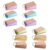 OHPHCALL Colored Index Cards Lightweight Paper Flashcards with Metal Rings 12pcs for Vocabulary Learning and Word Retention for Study Sessions and Classroom Activities
