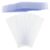 OHPHCALL Disposable Plastic Microscope Slides with Optimal Clarity 100pcs for Laboratory Urine Tests for Analysis and Scientific Research