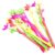 OHPHCALL Gel Ink Pens with Extra Fine 0.5mm Black Tips, Silicone Shell, Novelty Flower Arrangement Design, for School, Office, and Crafts Random Color