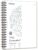 Ohuhu 7″x10″ Double-Sided Bleedproof Marker Pad Art Sketchbook 50 Sheets