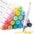 Ohuhu Alcohol Markers 24 Colors Brush& Soft Chisel AP Certified Refillable