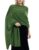 Ohyiian Luxury Cashmere Shawl and Wrap for Women, All-Season Pashmina Scarf Travel Blanket Large Cashmere Wool Blend Shawl (Hunter Green)