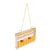 OIADHXNFG 7 Column Non- Hanging Wooden Abacus Chinese Soroban Educational Tool Mathmetic Calculator for Student Teacher Yellow