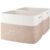 OIAHOMY Storage baskets for Shelf, Toy Storage Basket, Collapsible Storage Bins, Blanket Basket Living Room, Closet Storage for Bedroom, 16.5 x 13 x 12 Inches-Pack of 2-Brown
