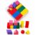 Okiyakusama 3D Shapes Geometric Blocks, Wooden Math Manipulatives for Teaching Geometric Solids & Shape Recognition