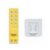 Okiyakusama Hook Broom and Mop Holder, Versatile Cable Organizer for Home and Office, for Small, Cheese Yellow