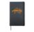 Oktoberfest Fall Autumn Leaves German Costume Women Men Kids Hardcover Journal, Black