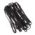 OKUMEYR Black Braided Pu Cord for Jewelry Making, Sturdy Necklace String and Bracelet Thread, Easy to Work and Adjustable Length, for DIY Crafts and Jewelry Design Projects