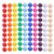 OKUMEYR Blank Stable Rolling 16mm Acrylic Six Sided Dice Cubes 100pcs with Rounded Corners and Smooth Surface for Board Games, Math Games, and Player Roles