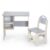Olahome Kids Desk and Chair Set with Storage Wooden Study Table for Home