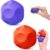 Olaivy Sensory Stress Balls – Fidget Toys for Adults & Teen, Silicone Polyhedron Hand Therapy Ball with Beads Inside Relief Stress Squeeze Toy for Autism & ADHD, Office Desk Toy