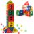 Olakids 32 Pieces Big Waffle Building Blocks for Toddlers