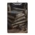 Old Books Plastic Clipboard with Low Profile Clip for Office
