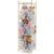 OLIXIS Large Plushies Storage Organizer, 54In Oversized Stuffed Animal Holder, Elastic Cord & Solid Wood Base Design, Space Saving Zoo Toy Storage for Nursery Playroom Bedroom, Wood