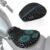 OLSJCJZM Motorcycle Gel Seat Cushion for Aprilia Caponord 1200 2011-2018, 3D Honeycomb Structure Shock Absorption Breathable Gel Seat Pad for Long Rides, Motorcycle Accessories