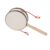 Omabeta 4 Inch Rattle Drum Safe Rattle for Children Educational Fun Gift Made of Solid Wood and Sheepskin