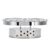 Omabeta LED Crystal Wall Lamp Stylish Decorative Light with Human Body Induction for Indoor Aisle Bathroom and Hall 210 X 80mm