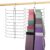 OMHOMETY Legging Hanger, Metal Hanging Legging Hangers for Closet Organizer Holds 20 Women’s XS-XL & Girls’ Leggings, 360° Rotating Foldable Yoga Pants Hangers Space Saving, Black