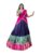 OMNATHRA Navratri Ready to Wear Indian Traditional Ethnic Lehenga Choli Navratri Special Chaniya Choli for Women. (dark purple, 46)