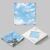 OMNIVOA 2 Pack 2×2 FT Magnetic Ceiling Light Covers, Soft Fluorescent Light Diffuser Panels for Classroom, Office, Clinic, Therapy Room & Home Decor