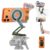 OMOTON TP06-E [3-Adjust] Sturdy Magnetic Phone Tripod for iPhone 17/16 Pro Max, Aluminium Phone Stand for MagSafe with Hook 1/4″ Screw& Arca, Travel Essentials Gift for Vlog, Creators, Live, Green