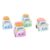 Omquot 4 Pieces Shoot Cars Cute Cartoon Dessert Alloy for Children Recreation and Cake Decoration (B)
