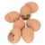 Omquot 7 Pieces Realistic Rubber Fake Eggs Collection for Kitchen Decoration Elastic Bouncy Ball Egg for Food Toy
