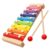 Omquot 8 Notes Colorful Xylophone Instrument for Kids Educational Musical Toy for Hearing Development and Hand Eye Coordination Solid Wood Material