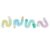 Omquot Animal Shaped Elastic Pop Tubes Sensory Anxiety Relief Toys for Children and Adults, Plastic and Silicone