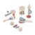 Omquot Baby Musical Instruments, Wooden Toy, Safe and Comfortable for Early Education, Toddler Music Set for Parent-Child Interaction, White Ash Wood
