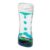 Omquot Colorful Sand Timer, Liquid Motion Bubbler, Anti-Stress Toy for Office Decoration and Visual Tracking Enhancement (Blue Green)