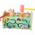 Omquot Colorful Wooden Hammer Toy Enhanced Coordination Strength Training for Kids Wooden Hammering Toy