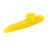 Omquot Kazoo Mini Portable Miniature Instrument for Accompanying Acoustic Guitar Ukulele Red (Yellow)