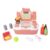 Omquot Kids Toy Cash Register with Light and Sound Effects for 3-6 Year Old, ABS Plastic Box Desk Game for Counting and Practicing Arithmetic Skills