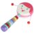 Omquot Portable Baby Rattle Drum Hand Instrument, Premium Wooden Musical Toy for Children, Colorful Polyester Skin Hand Drum