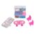 Omquot Simulation Kitchen Set, Mini Plastic Educational Cooking Table, Toy for Pretending Doll House, Child Safe Material, Anti-Stress, Business