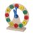 Omquot Wooden Clock Toy, Colourful Learning Clock for Time Recognition, Perfect for Over 3 Years