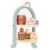 Omquot Wooden Dessert Tower for Afternoon Tea Toy for Children’s Social Interaction and Creativity Development