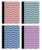 OMURA 48 Pack, Chevron Composition Book C/R 100 Sheets