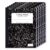 ONAVIA Composition Notebook College Ruled 6 Pack, 200 Pages, Marble Black