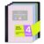 ONAVIA Plastic Composition Notebook Wide Ruled 4 Pack, 160 Pages, Assorted