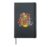 One Groovy Preschool Teacher Retro Education Quote Hardcover Journal, Black